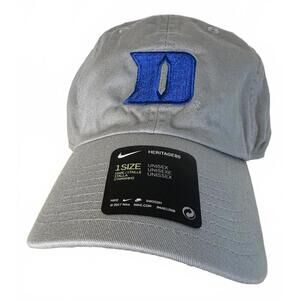 Nike Duke Blue Devils Heritage86 Adult Unisex Adj. Hat Dri-Fit, New w/ Tags
